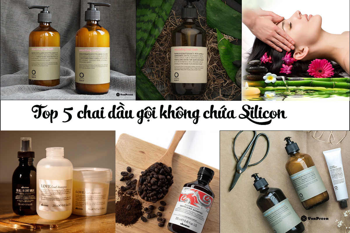 Dầu gội không chứa silicon giúp tóc chắc khỏe hơn 