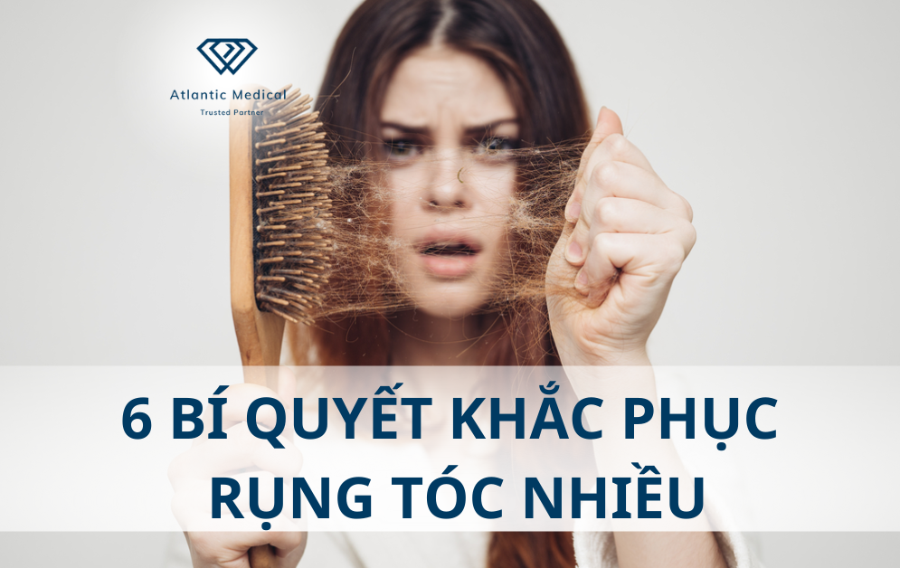 6 bí quyết khắc phục rụng tóc nhiều