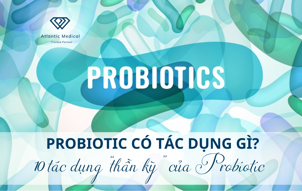 Probiotic có tác dụng gì? 10 tác dụng “thần kỳ” của Probiotic