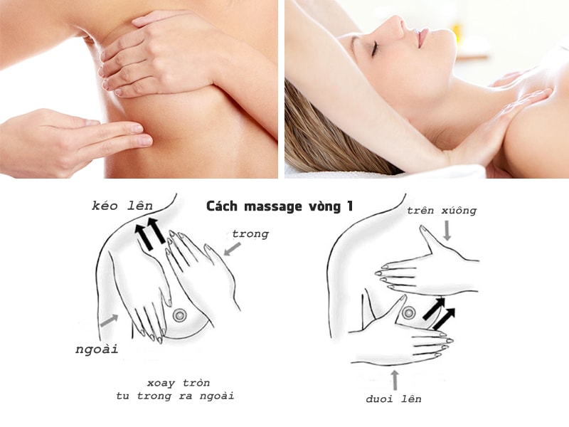 Chị em có thể thử áp dụng cách massage trên để tăng vòng ngực 